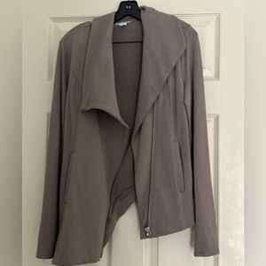 Helmet Lang uneven bottom Jacket